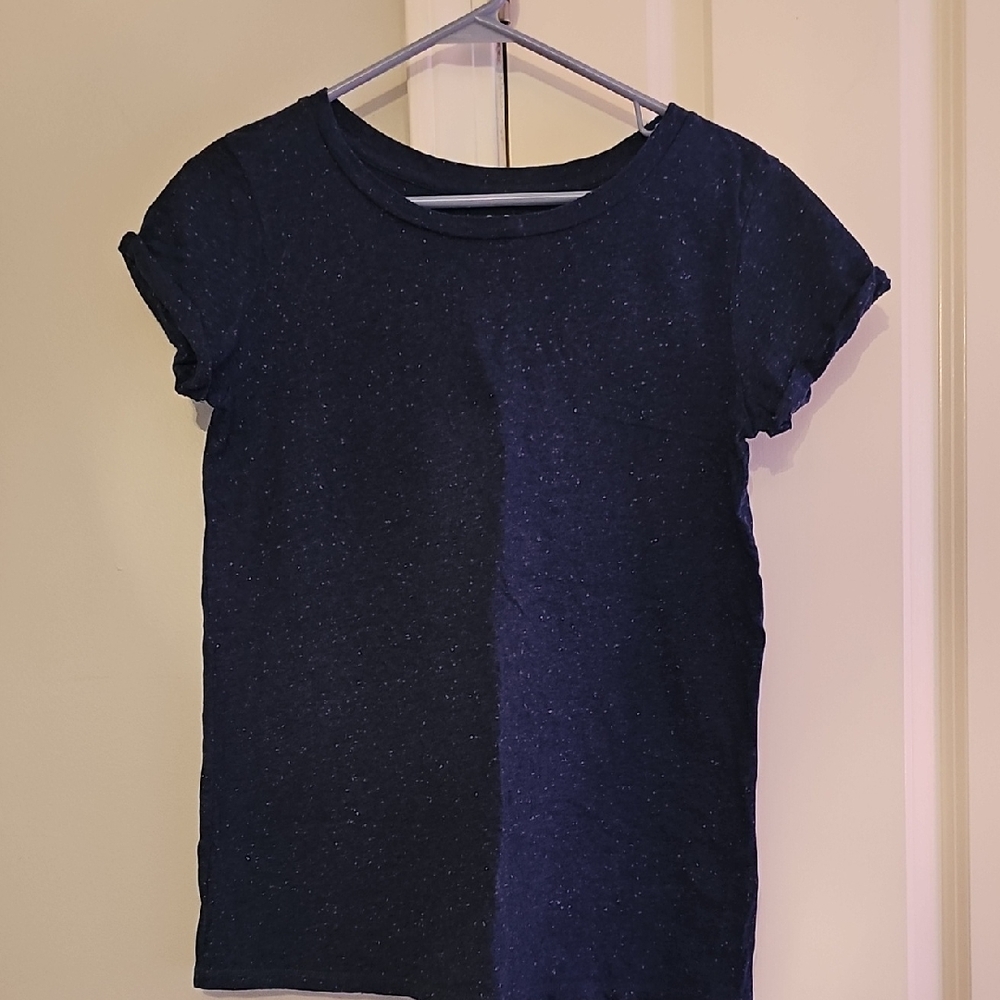 LOFT Dark Blue Short Sleeve Tee